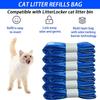 LitterLocker 3-го поколения мешки для мусора большой утолщенный мешок для кошачьего туалета мешки для мусора с защитой от запаха для кошек принадлежности для домашних животных