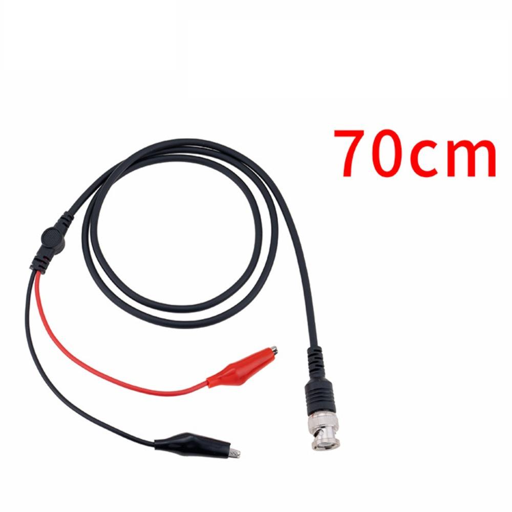 54cm/70cm/110cm/150cm Multiple Size Options BNC Q9 To Dual Alligator Clip  Electrical Work