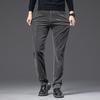 Men's Corduroy Casual Stretch Pants - Autumn/Winter, Loose, Straight-Fit, Versatile Trousers