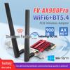 Двухдиапазонная беспроводная сетевая карта WiFi 6 AX900 с Bluetooth 5.4 для ПК