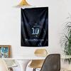Messi Custom Your Name Wall Decor Tapestry Art For Pet Memorial Birthdaywedding Party Backdrop Family Gift