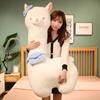 1 шт. 65/85 см Kawaii плюшевые куклы альпака милые животные овцы плюшевые подушки мягкая подушка подарок на день рождения и Рождество для маленьких девочек