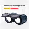 Work Labor Protection Welding Goggles Anti Splash Dust Wind Proof UV Resistant Eye Glasses for Industrial Workers