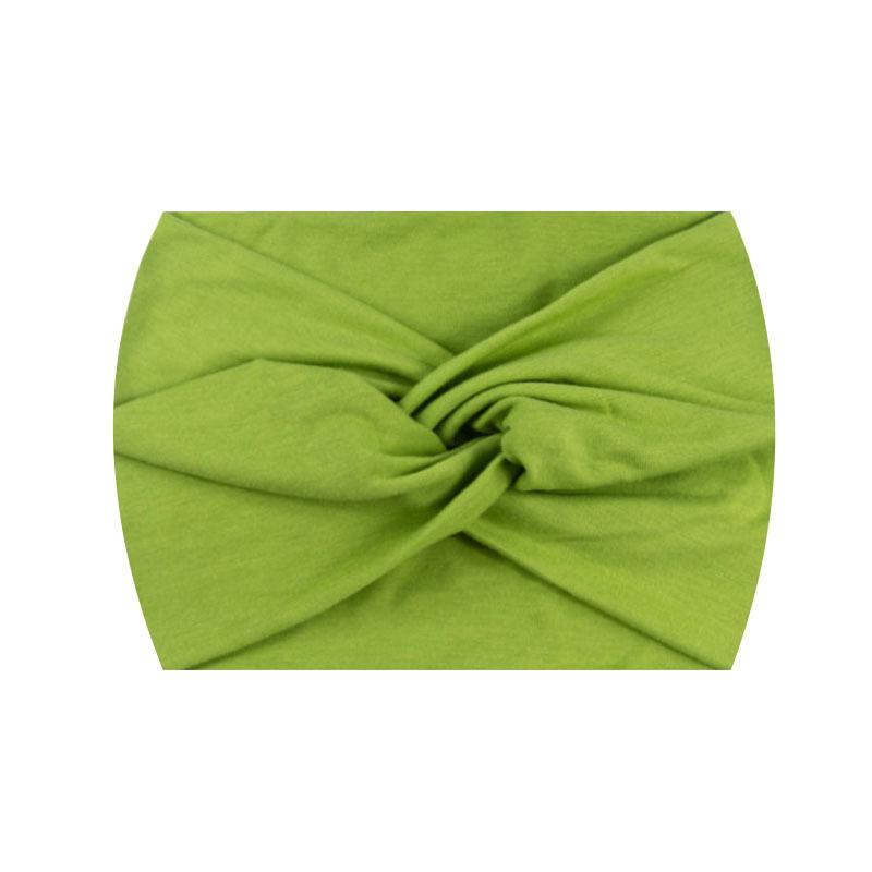 Wide Headband for Women Solid Color Twisted Criss Cross Elastic Hairband Yoga Running Sports Non Slip Sweat Hair Accessories