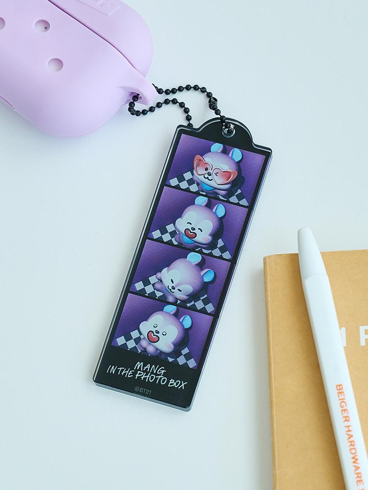 BT21 MANG БАЗОВЫЙ Брелок-фотополоска из четырех кадров