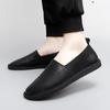 Men Loafers 2024 Cow Leather Shoes Men Casual Shoes Slip On Moccasins Breathable Man Driving Flats Leather Shoes Men Moccasins