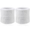 1PCS2 PCS Unisex Cotton Wristband Terry Cloth Cotton Sweatband Sports Wrist Tennis Yoga Sports Sweat Absorbent Wristband Latest 8x8cm