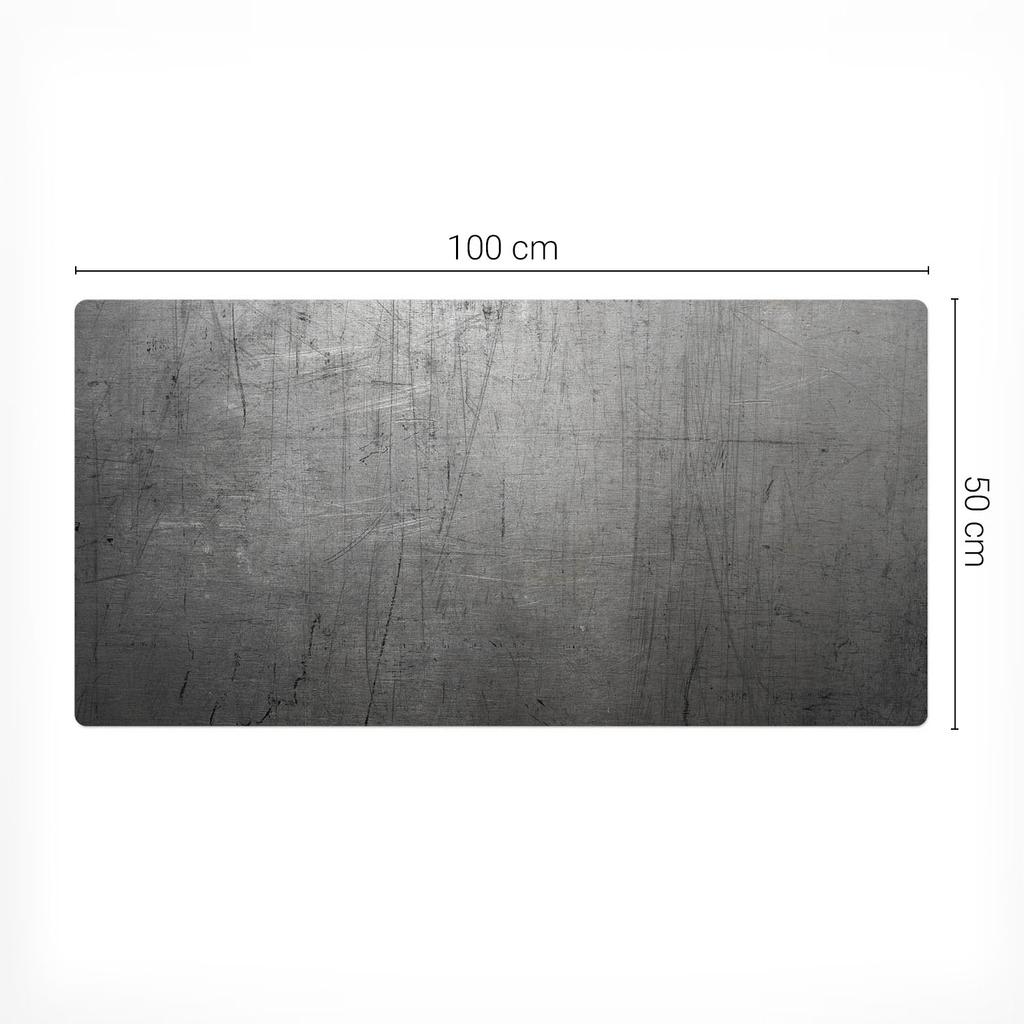 Protective Vinyl Pad for Businesses and Offices Metal Scratches 100x50 cm
