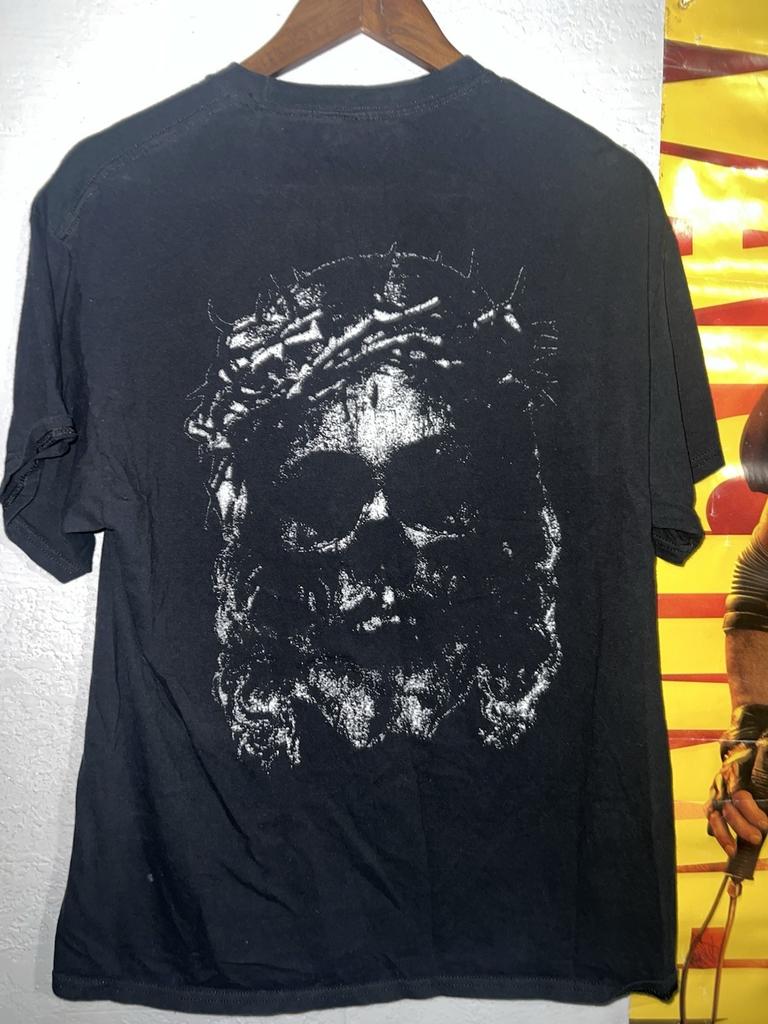 VTG Y2K DOWN Type Band shirt L Black Pantera NOLA Sludge Metal Jesus Christ Punk Unisex T-Shirt