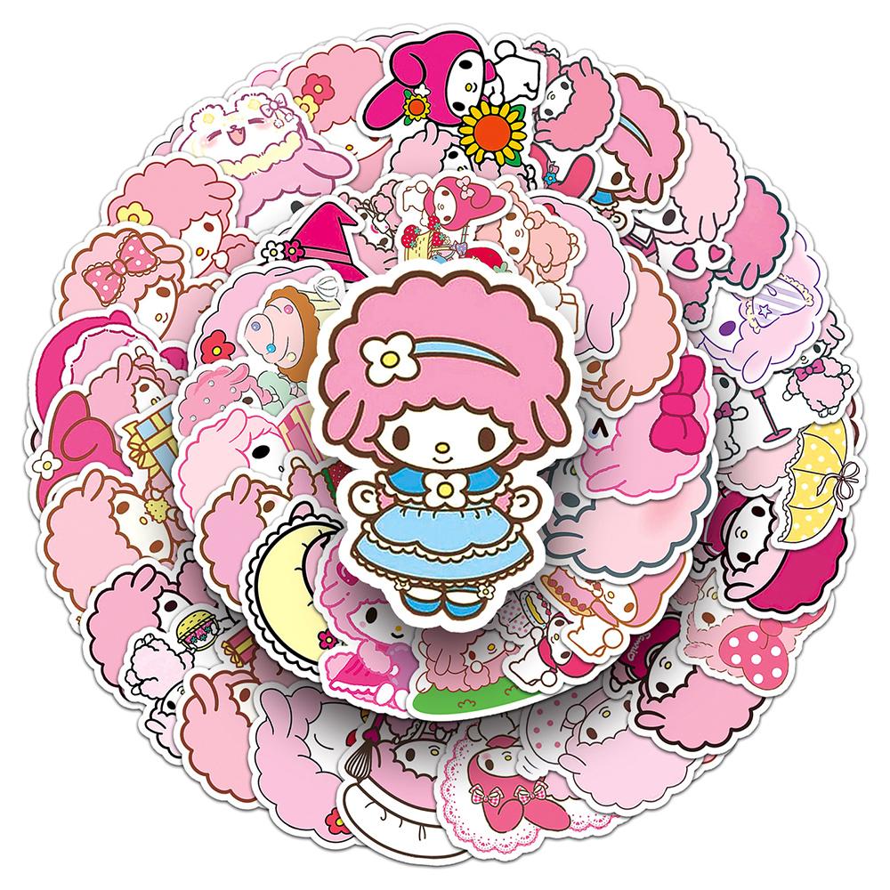 10/30/50PCS Cute Anime My Sweet Piano Cartoon Stickers Motorcycle Laptop Phone Stationery Car Waterproof Kawaii Kid Girl Sticker