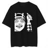 Sour Lady Thriller Manga Graphic Tomie Kawakami Anime Top T-Shirt Hip Hop Streetwear Unisex Autumn and Winter Innerwear