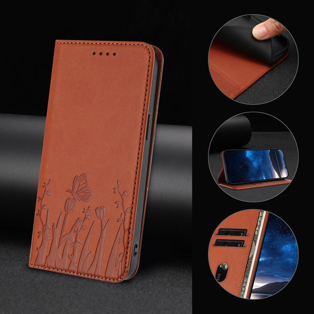 Магнитный кожаный чехол-книжка для кошелька для Samsung Galaxy A54 A34 A24 A14 A04 A04S A04E A73 A53 A33 A23 A13 A03 Core Задняя крышка телефона