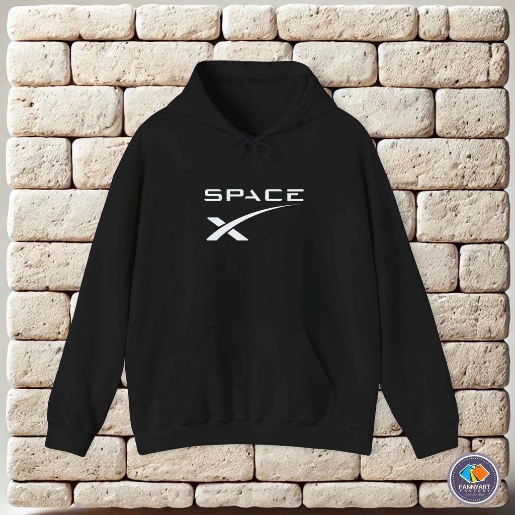 Толстовка-Повседневная Толстовка-Пуловер SpaceX