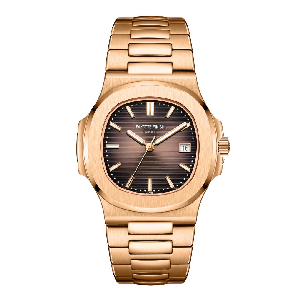 Часы PAKOTTE FINISH Сделано в Японии Механизм Водонепроницаемый Подарок на день рождения Забавный Гольф Соревнование Бинго Вечеринка Хэллоуин Приз Золото x Мужская Годовой