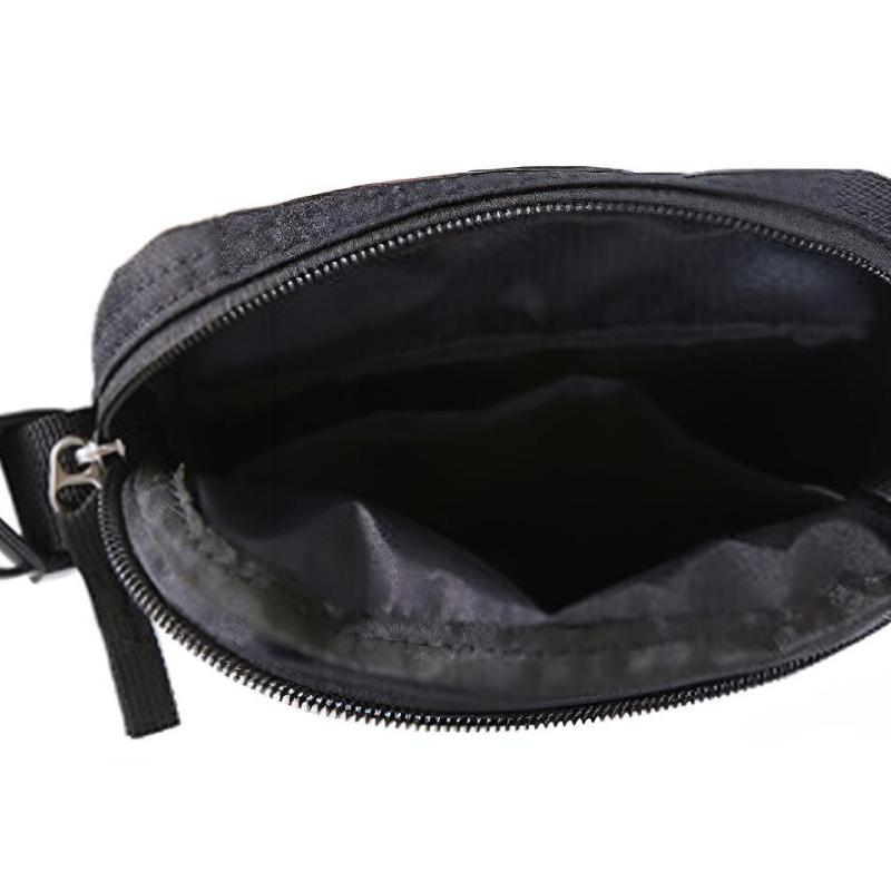 Nike Сумка через плечо Heritage из полиэстера, сумка кроссбоди обычная унисекс черная повседневная BA5898-010