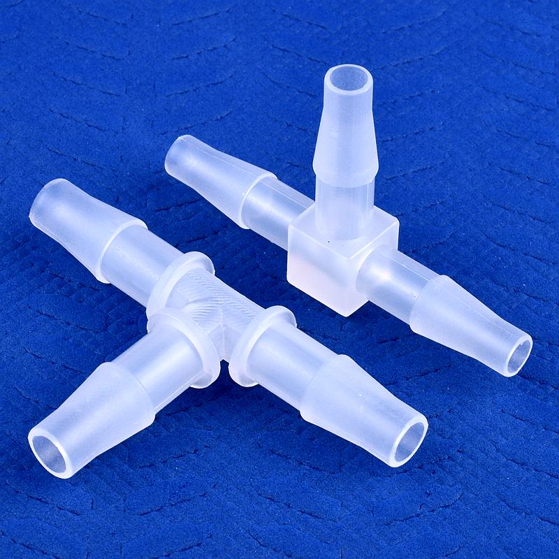 10 шт./лот 1,6~17,5 мм полипропиленовый тройник-соединитель для аквариума, 3-ходовое соединение, садовые шланговые соединители для воды, 20 мм, 25 мм, быстроразъемные соединения типа «пагода»
