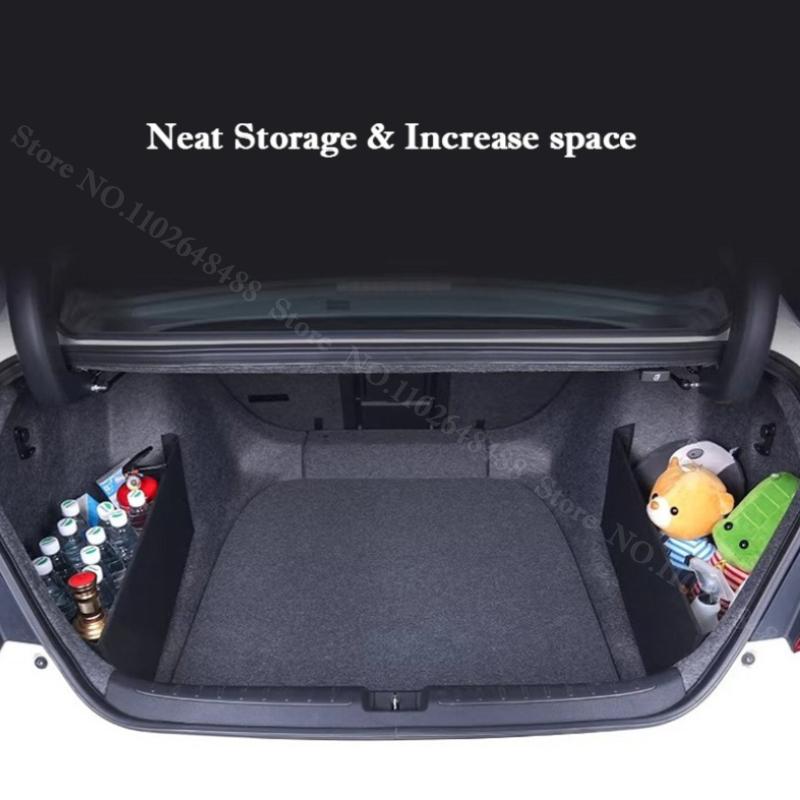 For BYD Seal 6 DM-i Touring 2025 2026 Car Trunk Partition Trunk Side Storage Box Organizer Partition Board Interior Accessories