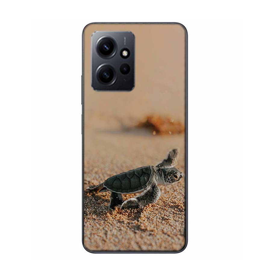 The Little Turtle Crawled Towards The Sea Phone Case For Redmi Note 14 15 Pro 5G 13 12 Pro Plus 11 11T 11E 11S 10 Pro 10S 9 9S C