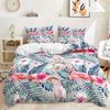 Bed Three-Piece Set Flamingo Series Quilt Cover Digital Printing Kit Two-Piece Set
