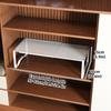 1Pc Shoe Organizer for Shoe Cabinets, Expandable Storage Compartment, Expandable Shoe Rack, Adjustable Closet Storage Organizer