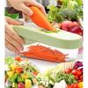 Vegetable Chopper with Container, 17 in 1 Mandoline Slicer, 9 Blades, RustResistant, Dishwasher Safe