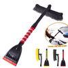 Portable Snow Scraper Ergonomic Grip Efficient Ice And Frost Removal Tool For Trucks Suvs Snow Brush For Windshield And Window Cleaning