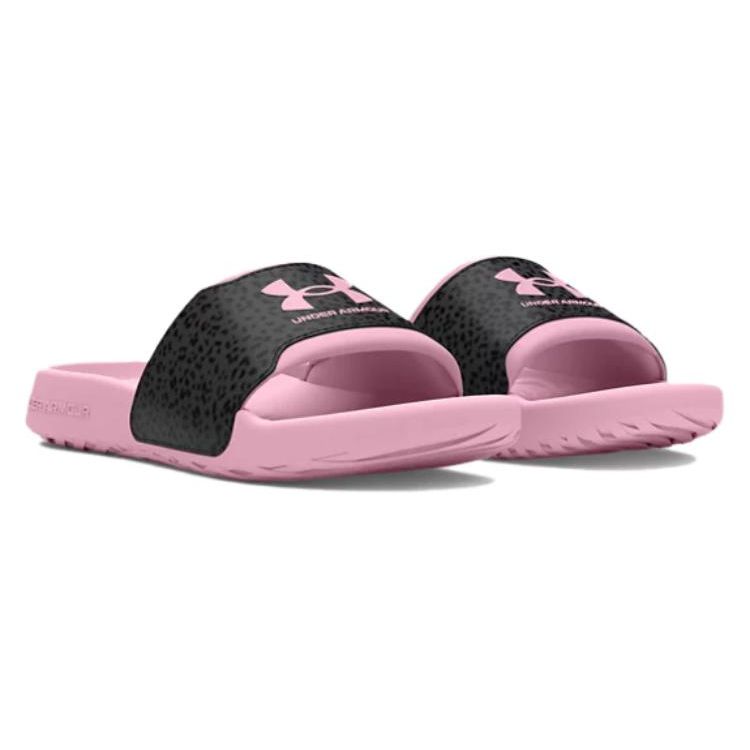 Under Armour Женские кроссовки Ignite Select Graphic Slide Pink Leopard 3027223-603