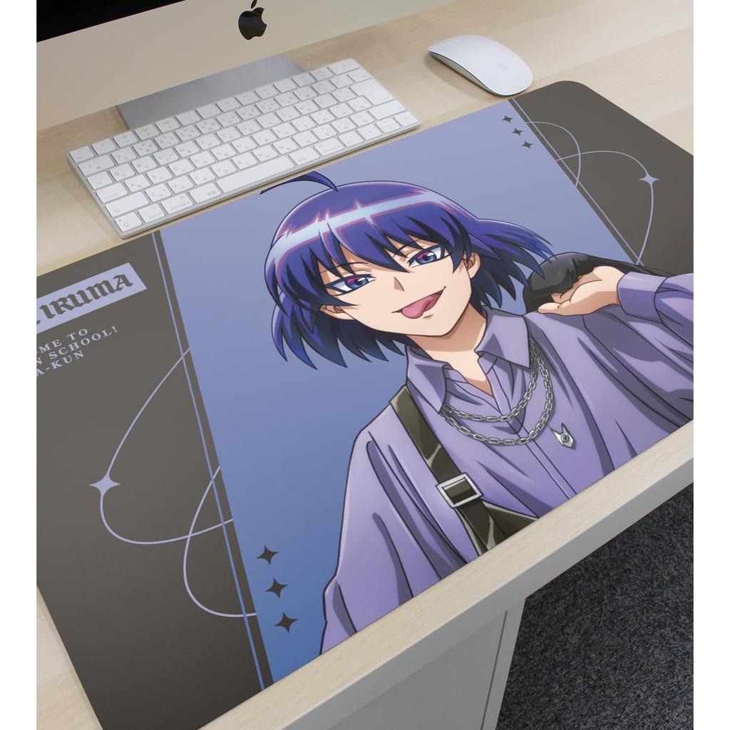 Welcome to Demon Original Evil Iruma Black Coordinate Desk Mat School! Iruma-kun Illustration Ver. Multi-Function