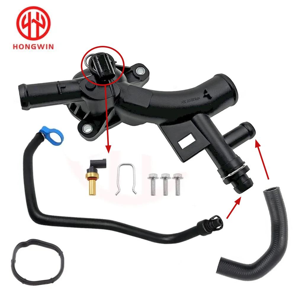 No.25193922 New Thermostat Housing Water Pump Outlet Fits Chevrolet Cruze Sonic Trax Buick Encore 1.4T 55565334 1338030