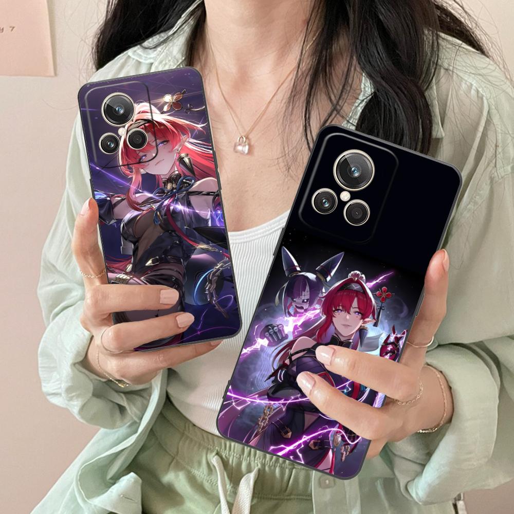 Чехол для мобильного телефона Wuthering Waves Yinlin для Realme 15 14 13 12 11 10 9 Pro Plus T i Lite 5G Цветная печать Чехол Чехол