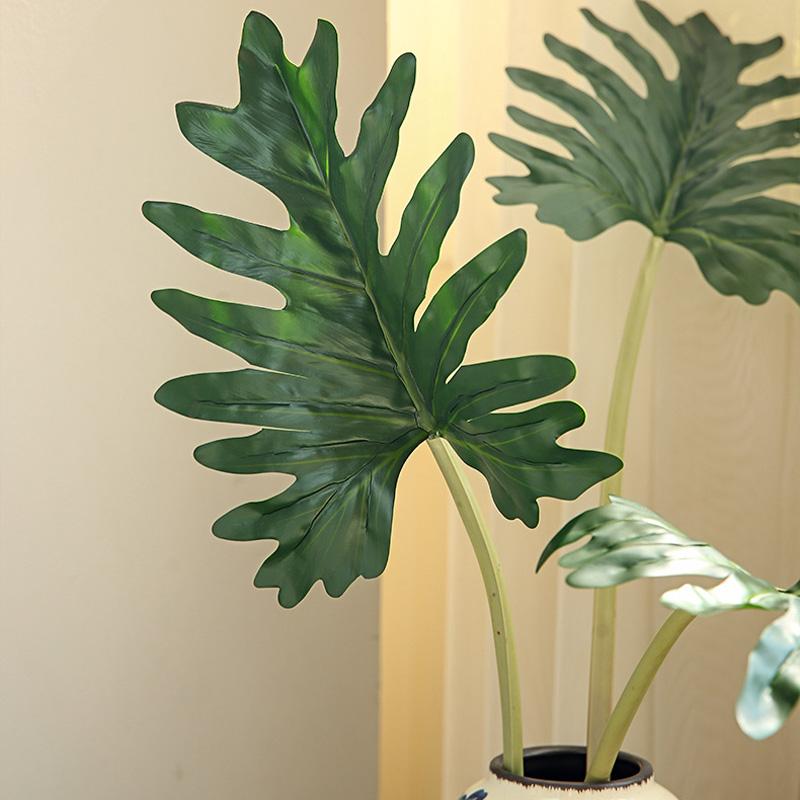 1 шт. искусственные листья, реалистичные зеленые листья, декоративные, наружные, искусственные, персидские, папоротники, сделай сам, зелень, украшение для внутреннего пейзажа
