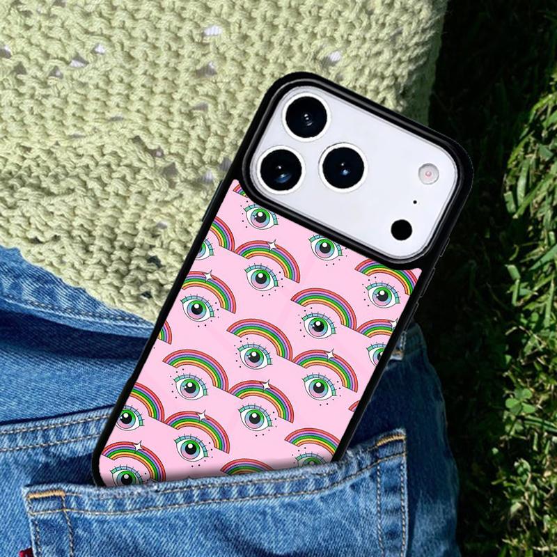 Чехол для телефона с коллажем «Сглаз» Совместим с для IPhone 17air 16e 15 14 13 12 11Pro Max 17 Air