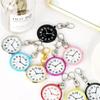 Pocket Watches Fashion Nurse Watch Keychain Mini Time Reminder Portable Items for Women Men Trendy Electronic Clock Key Chain