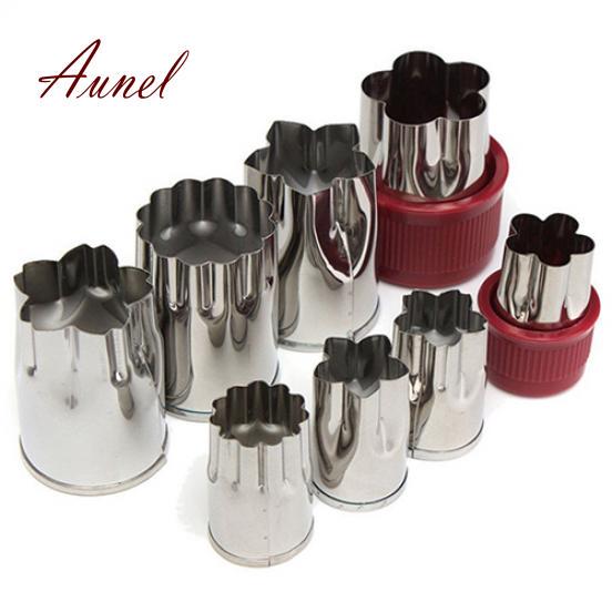 Набор формочек для приготовления овощных и фруктовых салатов, печенья и тортов. 8 шт