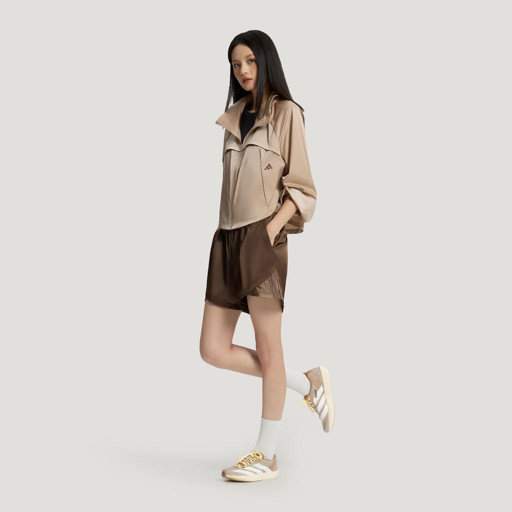 Women's Sneakers Adidas Adizero Adios 9 Running Shoes Women's Khaki Brown/Bright White/Stratum Dark Earthy