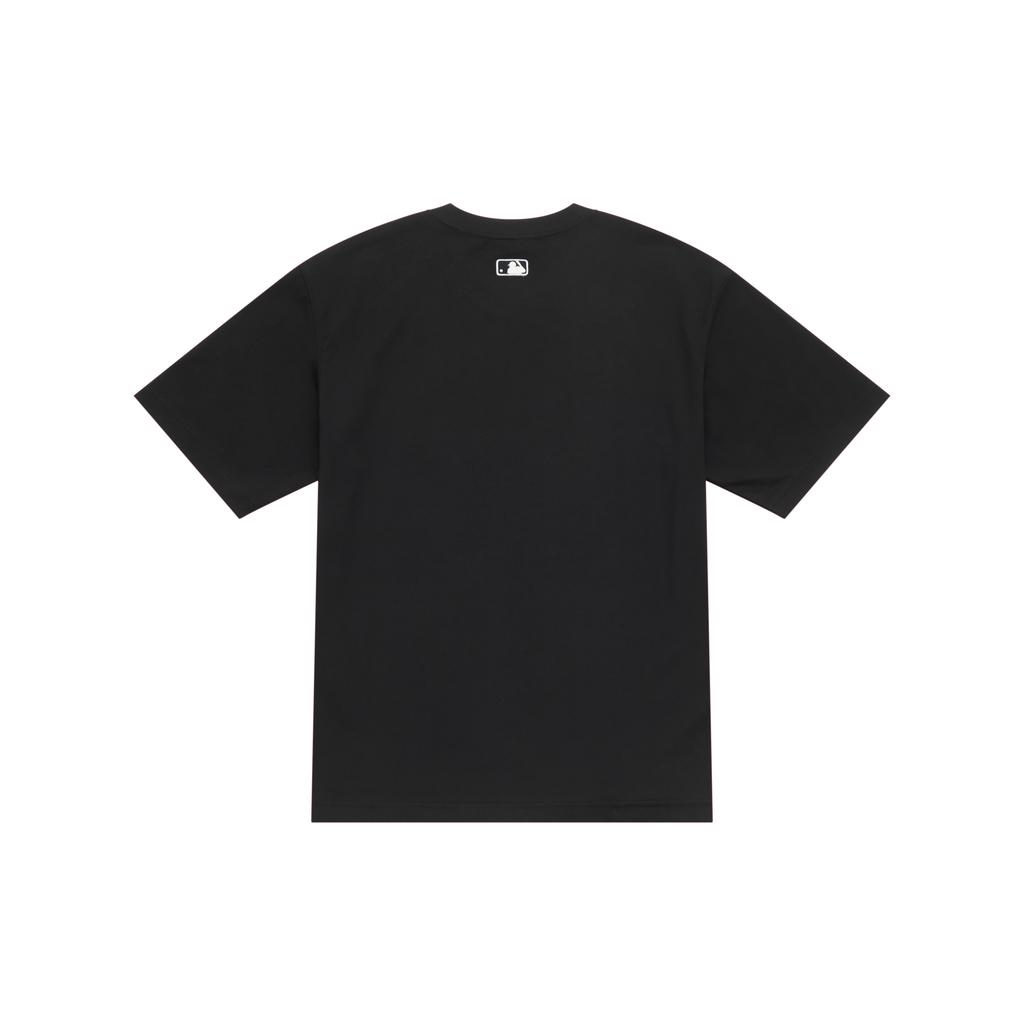 New MLB Preppy Style Collection New York Yankees SS25 T Shirt Unisex Black 3ATSV0653-50BKS