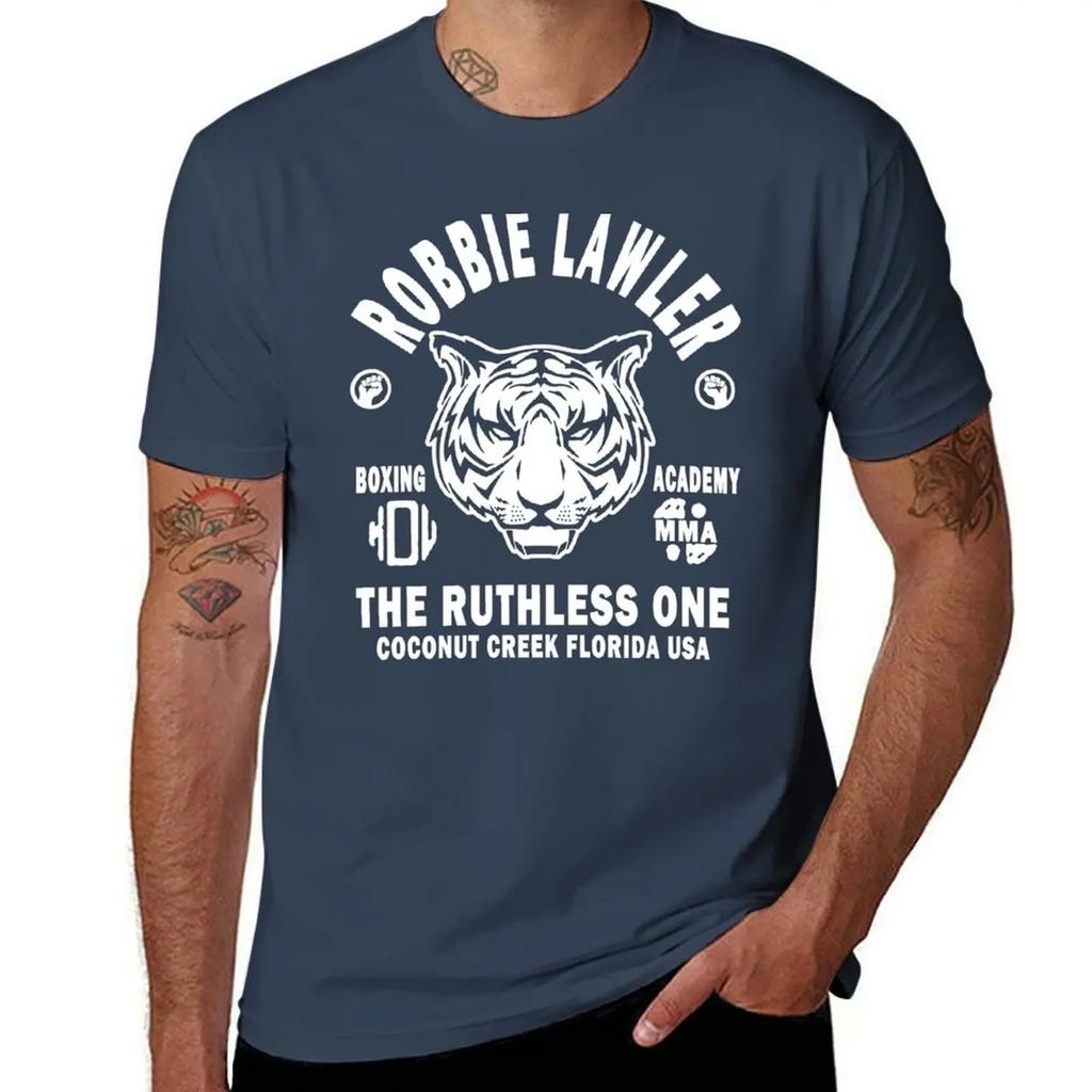 Robbie Lawler Boxing Academy T-Shirt football t shirt cute clothes Men's cotton t-shirt