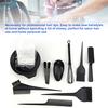12PCS Hair Dye Coloring Kit Hair Tinting Bowl Hair Color Comb Dye Brushes Ear Covers for DIY Salon Hair Coloring