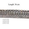 1 нить, серые искусственные бусины из жемчуга 36 см - элегантные украшения ручной работы своими руками на женский день, День Победы, подарки, идеальный подарок для нее, свадебные аксессуары