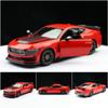 1/38 2024 Ford Mustang GT Shelby Alloy Sports Car Model Diecast Metal Racing Car Vehicle Model High Simulation Kids Toy Gift