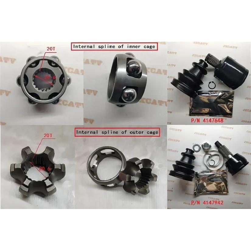 КОМПЛЕКТ ШРУСА для Polaris RZR XP 4 1000 TRAIL S 2205967 1333297 3236160 1333298 1333296 1333299 3236162 2208809 3235841 3239204