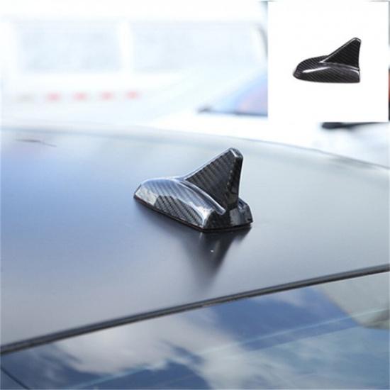 Hard Carbon Fiber Car Top Antenna Decoration Cover For Maserati Ghibli 14-19