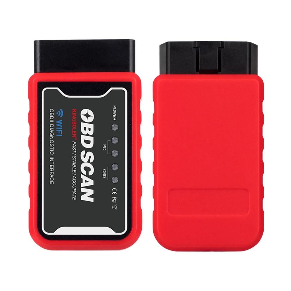 Автомобильный WiFi-сканер V1.5 ELM 327 PIC18F25K80 Чип OBD2-сканер Диагностический инструмент Считыватель кодов неисправностей для ELM327 OBD2 Для Android IPhone