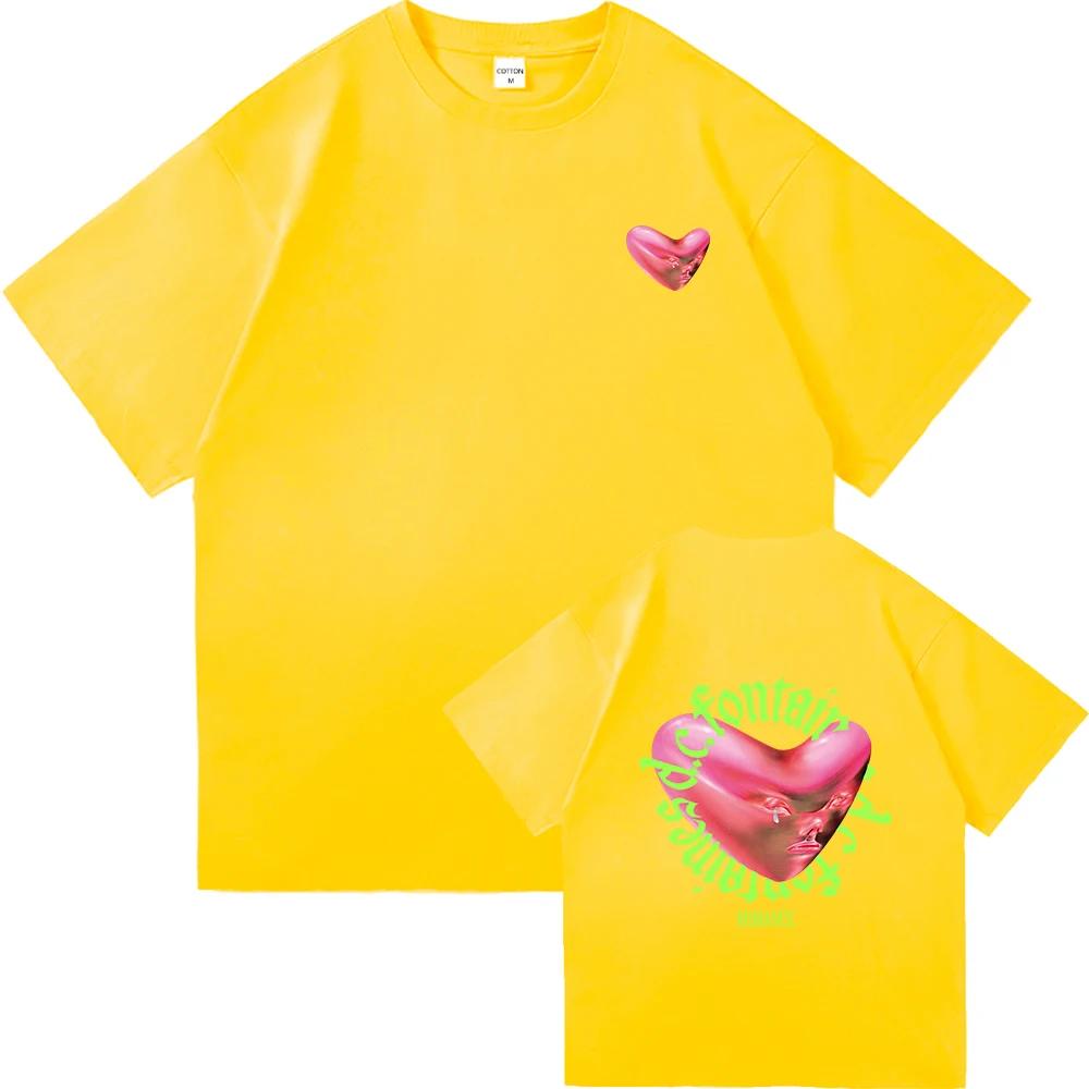 ZX TEE 2025 Fontaines D C Romance T Shirt in The Modern World Men women Clothing Harajuku T-Shirt Unisex High Quality Tops Tees Shirts