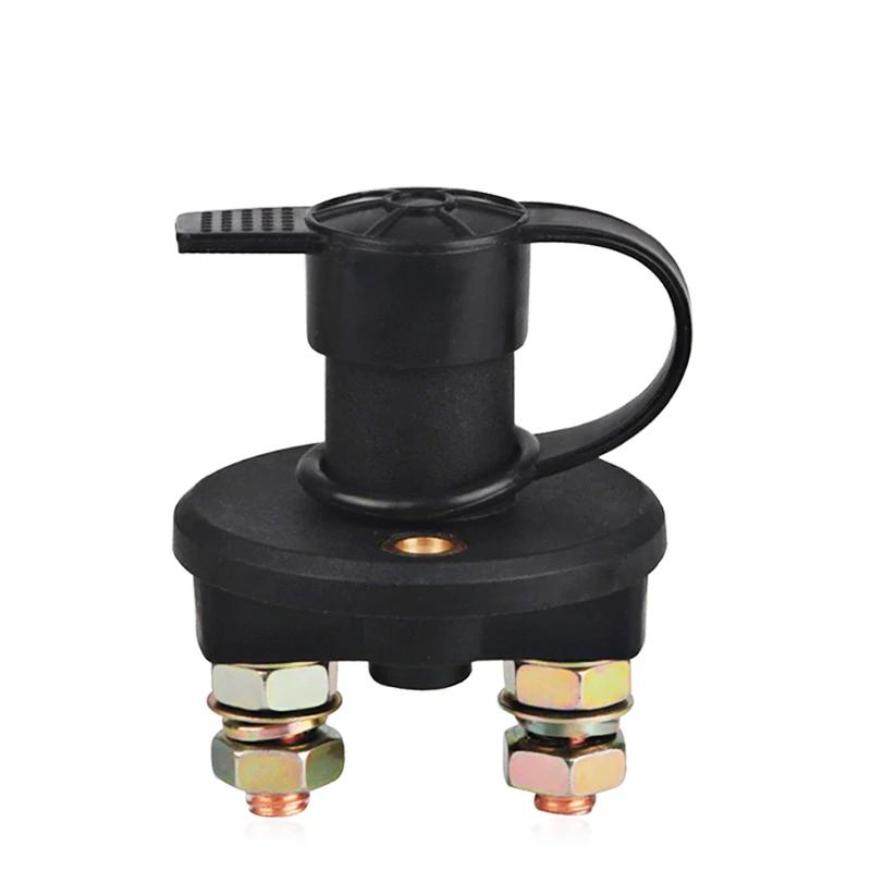 Car Battery Power Switch Disconnect Isolator Circuit Breaker Main Switch Kill Cut-off Switch Insulated Rotary Key Truck