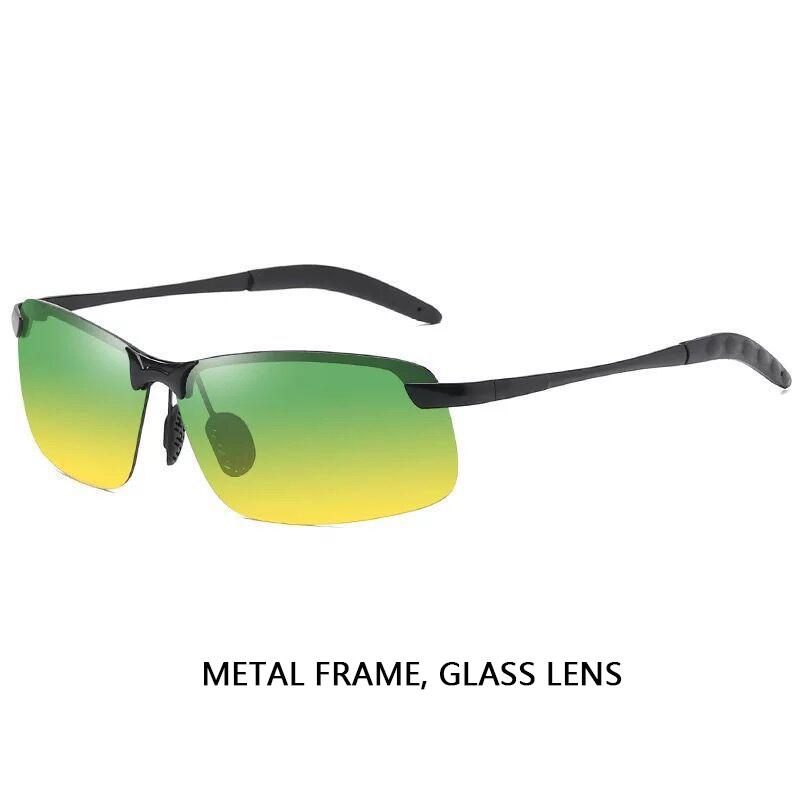 Мужские солнцезащитные очки Очки ночного видения Мужские очки для вождения Ночное зеркало для водителя Ночные линзы Женские солнцезащитные очки неполяризованные модный аксессуар