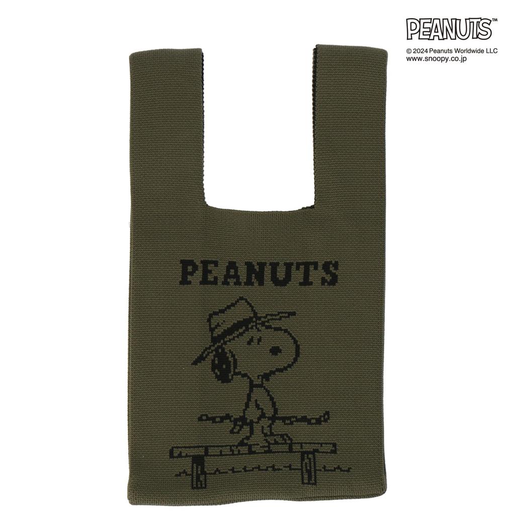 Мини-сумка SNOOPY Вязаная мини-сумка 27701531 27701531C Хаки [Peanuts] Женская [C]