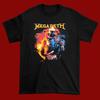 Редкая черная унисекс футболка Megadeth S-4XL Подарок фанатам футболка