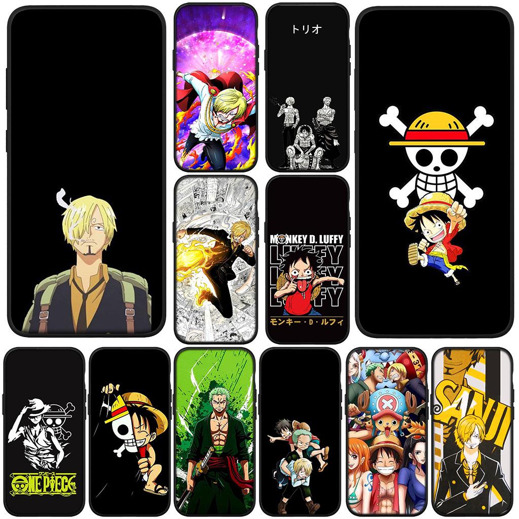 Luffy One Pieces Roronoa Zoro Sanji Phone Cover for Samsung Galaxy S22 S21 S20 Fe Ultra S9 Plus + A13 A22 M21 M31 M55 M15 Case