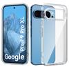 Роскошный прозрачный силиконовый мягкий ультратонкий чехол для Google Pixel 9 8 A 8 7 7 A 6 A 6 Pro XL Clear Skin Feel Shell противоударный защитный чехол для задней панели